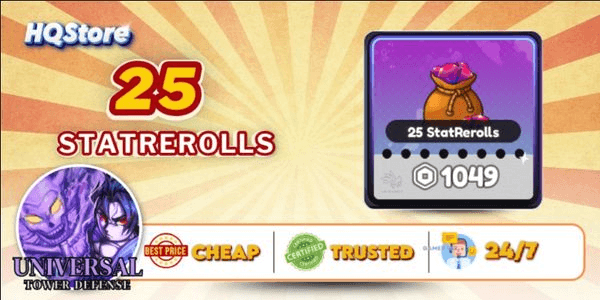 Gambar Product 25 Stat Rerolls