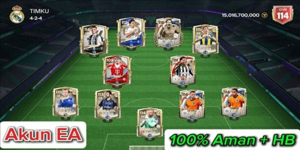 Gambar Product AKUN FC MOBILE OVR 114 TERMURAH
