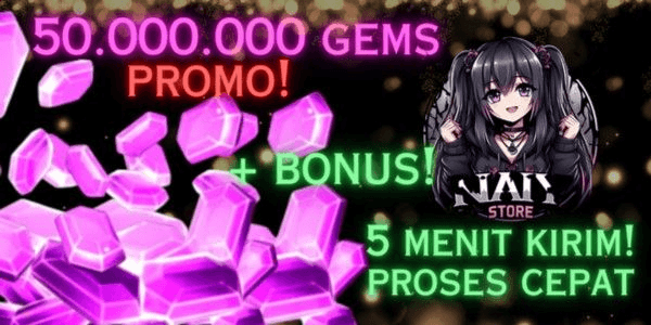 Gambar Product 50M Gems + [ BONUS ] - Death Ball