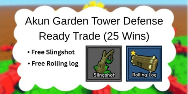 Gambar Product Akun Garden Tower Defense