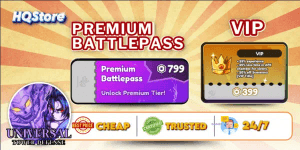 Premium Battlepass + VIP - Universal Tower Defense [1198rb]