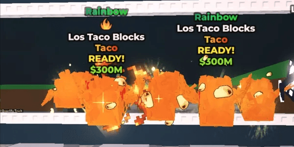 Rainbow Los Taco Blocks