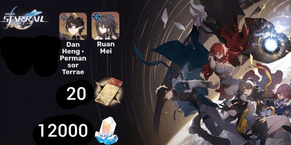 Gambar Product Reroll Akun HSR (Asia)