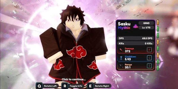 Gambar Product Starter Sasuke Trait Ruler