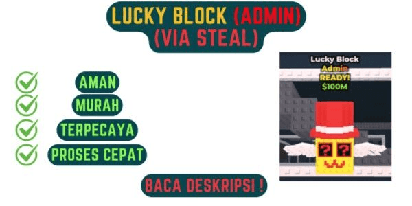 Gambar Product Admin Lucky Block