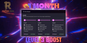 1 Month Boost Level 3
