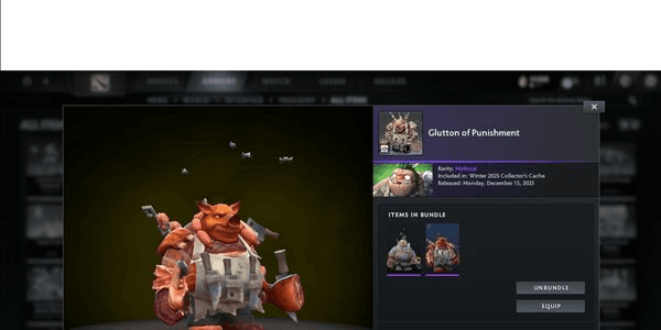 Gambar Product Glutton of Punishment + Persona (Pudge Set)