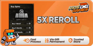 5 Rerolls