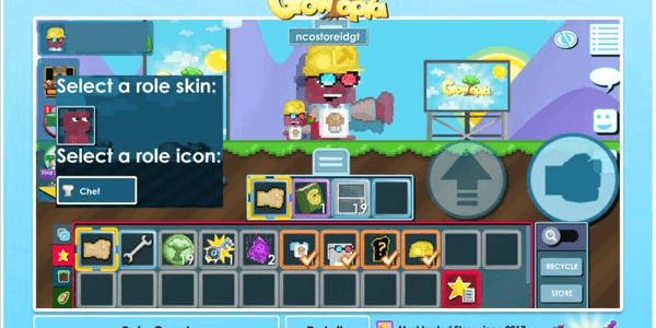 Gambar Product Akun Growtopia Role Cooking Max Level - ncostoreidgt