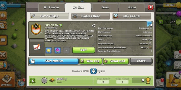 Gambar Product CLAN LVL 10 | Selingan | CH 1 | GOLD III