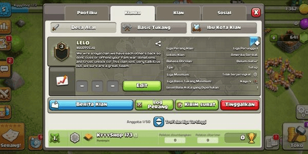 Gambar Product 	Clan Level 3