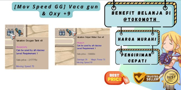 Gambar Product [Mov Speed GG] Vaca gun & Oxy +9