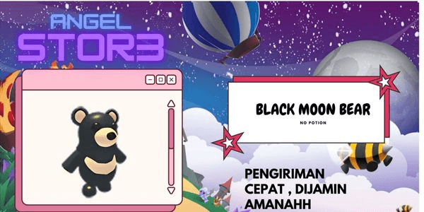 Gambar Product Black Moon Bear