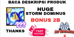 HUGE STORM DOMINUS - TRANSFERRED