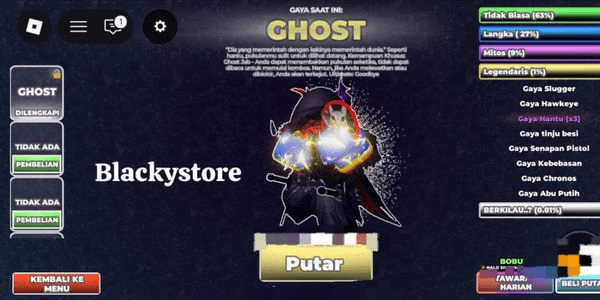 Gambar Product Akun Untiteld Boxing|| Style GHOST