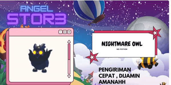 Gambar Product Nightmare Owl