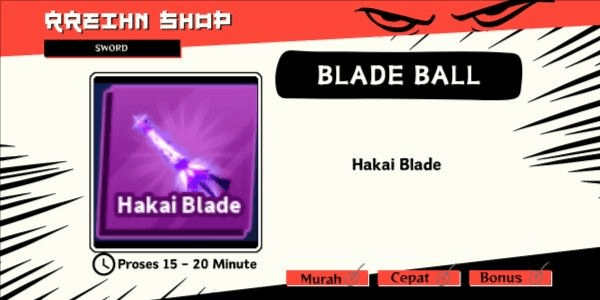 Gambar Product Hakai Blade