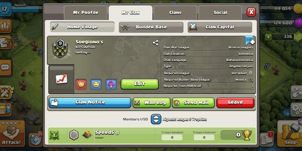 Gambar Product CLAN LVL 9 | Soegiono's | CH 5 | BRONZE I