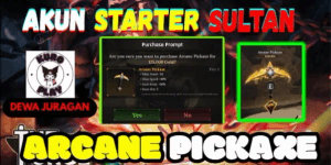 Akun The Forge - Arcane Pickaxe