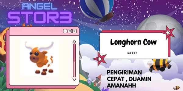 Gambar Product Longhorn Cow