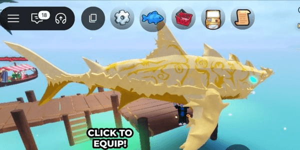 Gambar Product Gold Big Frostborn Shark