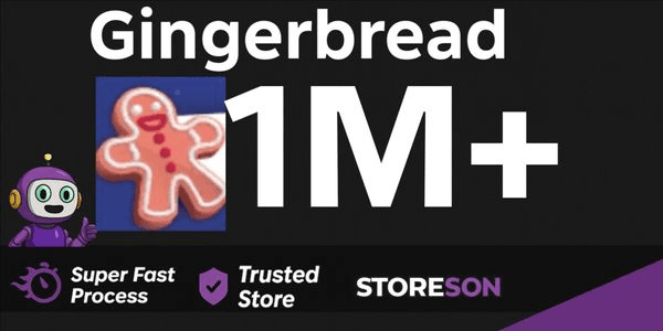 Gambar Product Akun Adopt Me [ Gingerbread 1M+ ]