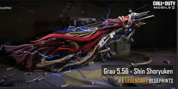 Gambar Product Call of Duty Mobile account plain Legend GRAU 5.56