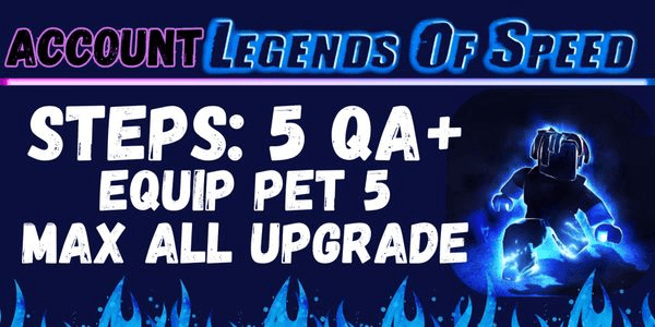 Gambar Product AKUN LEGEND OF SPEED 5Q STEPS