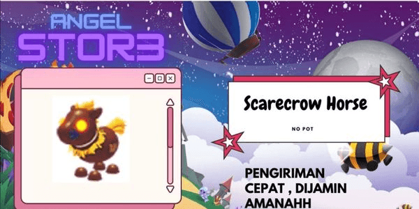 Gambar Product Scarecrow Horse