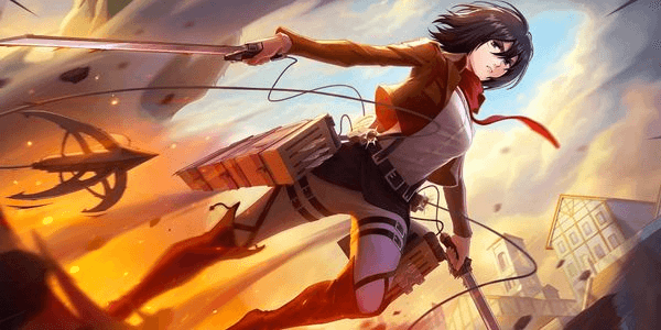 Gambar Product Attack On Titan Mikasa - Fanny