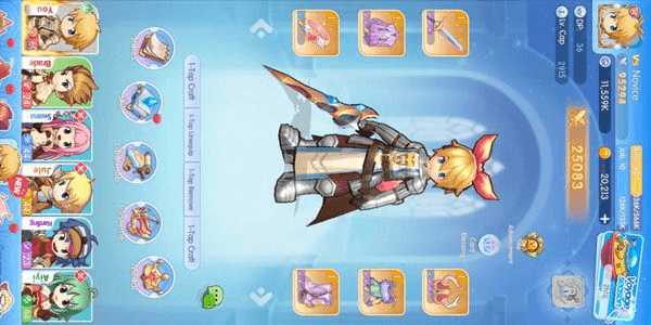 Gambar Product Cheap Ragnarok Idle Adventure Plus Account Part. 01