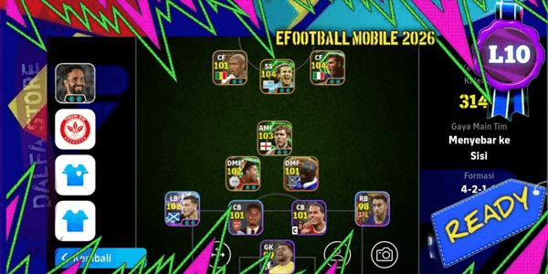 Gambar Product SPD5#Akun efootball Bliztculler ready to push division