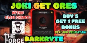 Joki Get Ores Darkryte (MYTHIC) | The Forge