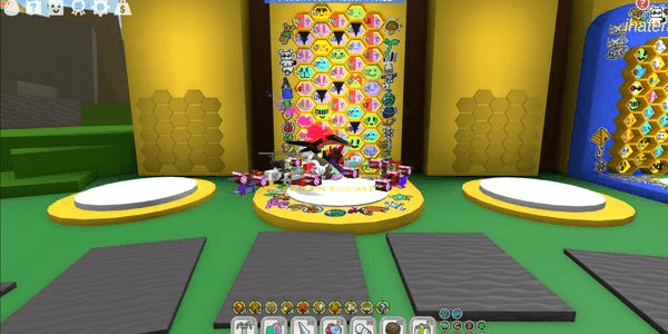 Gambar Product bee swarm level 16/17 red hive all mask end game