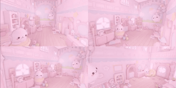 Pink Molang Queenslander House Adopt Me