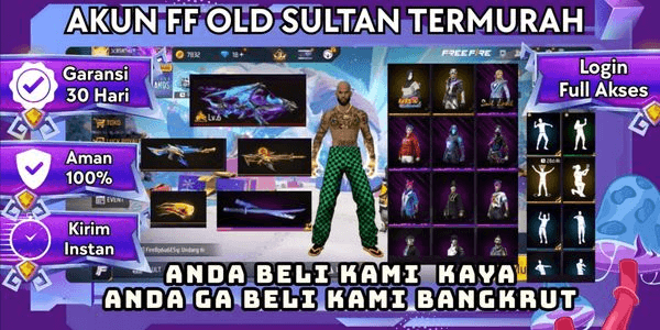 Gambar Product Akun FF Super Tapi Hemat | Cocok Buat Pelajar