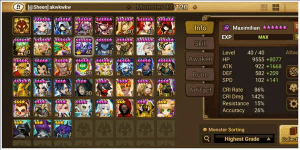 #SW492 [GLOBAL] LD Nat5 Lunar Maximilian | Arena C3, Best SPD +165 | K1D, Fire Inosuke, Wind Nobara, Wind Megumi | 62 *6, 17 Nat5