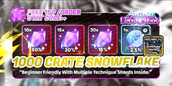 Gambar Product 1000 Snowflake Crate