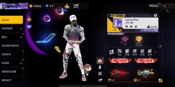 FF ACCOUNT GAGAH SG REAPER + ANGEL PANTS & EVOUGUN MAX 4 ON SAFE ANTI HACK BACK GUARANTEED 1000% VERY CHEAP
