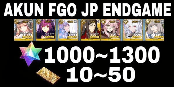 SQ FGO JP SKADI account + Free SSR