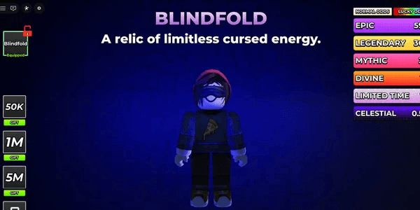 Akun Starter Hunty Zombie - Blindfold