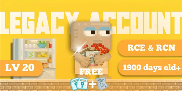 Gambar Product Akun Growtopia Legacy Old 5 years Lv 20 + Free DL & birth