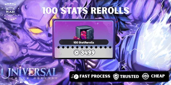 100 Stat Rerolls