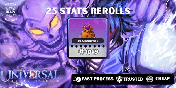 25 Stat Rerolls