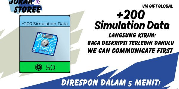 Gambar Product +200 Simulation Data
