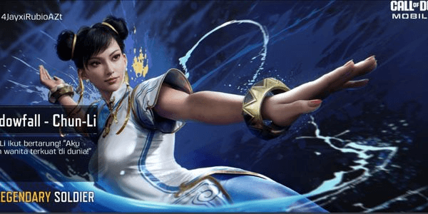 Gambar Product Call of Duty Mobile plain account Legend Character Chun-Li