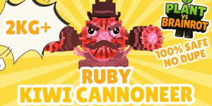 Ruby Kiwi Cannoneer