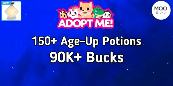 Gambar Product Adopt Me Account Bonus 150+ Potions + Bonus Bucks