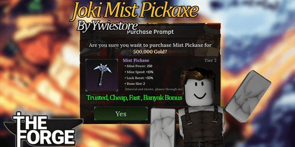 Gambar Product The Forge - Joki Mist Pickaxe