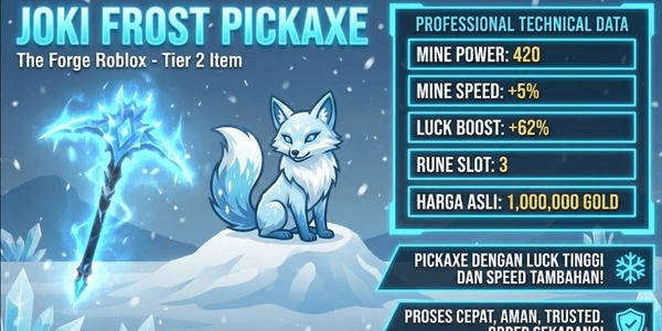 Gambar Product FROST PICKAXE | CHEAPEST | FASTEST